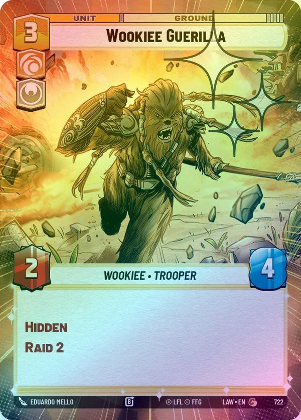 Wookiee Guerilla (Hyperspace Foil) - 722 - Common (Foil)