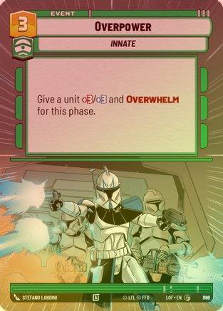 Overpower (Hyperspace) - 866 - Common (Foil)