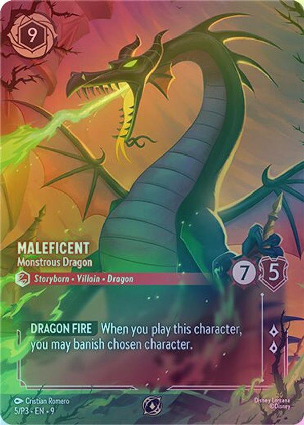 Maleficent (Monstrous Dragon) (Store Championship)- 5 - Promo (Foil)