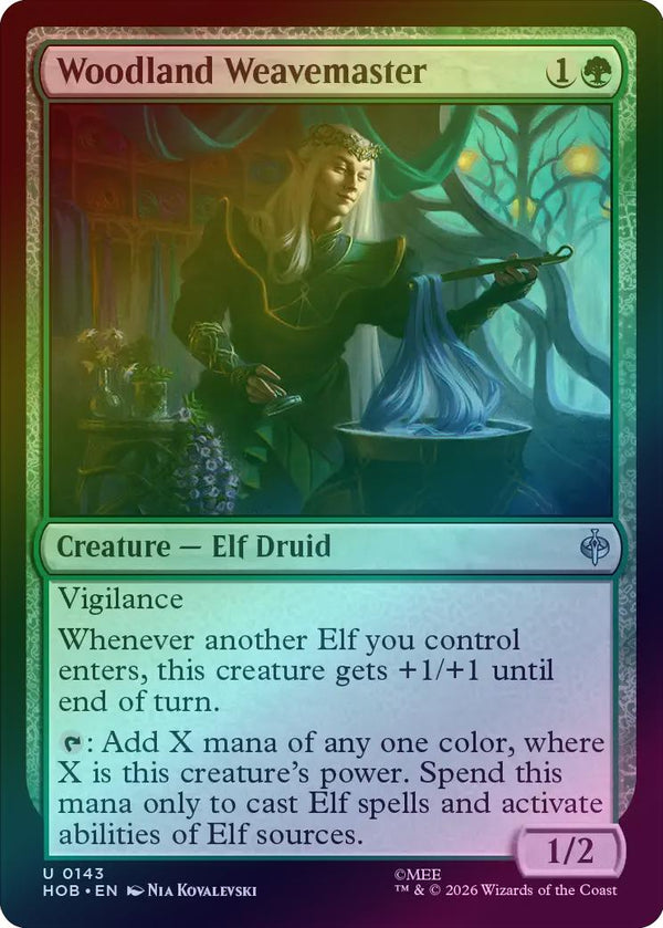 Woodland Weavemaster (Foil) (HOB) (Pre-Order)