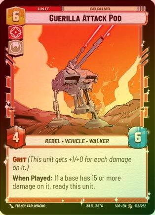 Guerilla Attack Pod - 148/252 - Common (Foil)