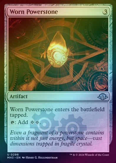 Worn Powerstone (Foil) (MH3)