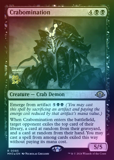 Crabomination - Prerelease Promo (Foil) (PMH3)