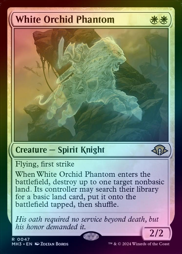 White Orchid Phantom (Foil) (MH3)