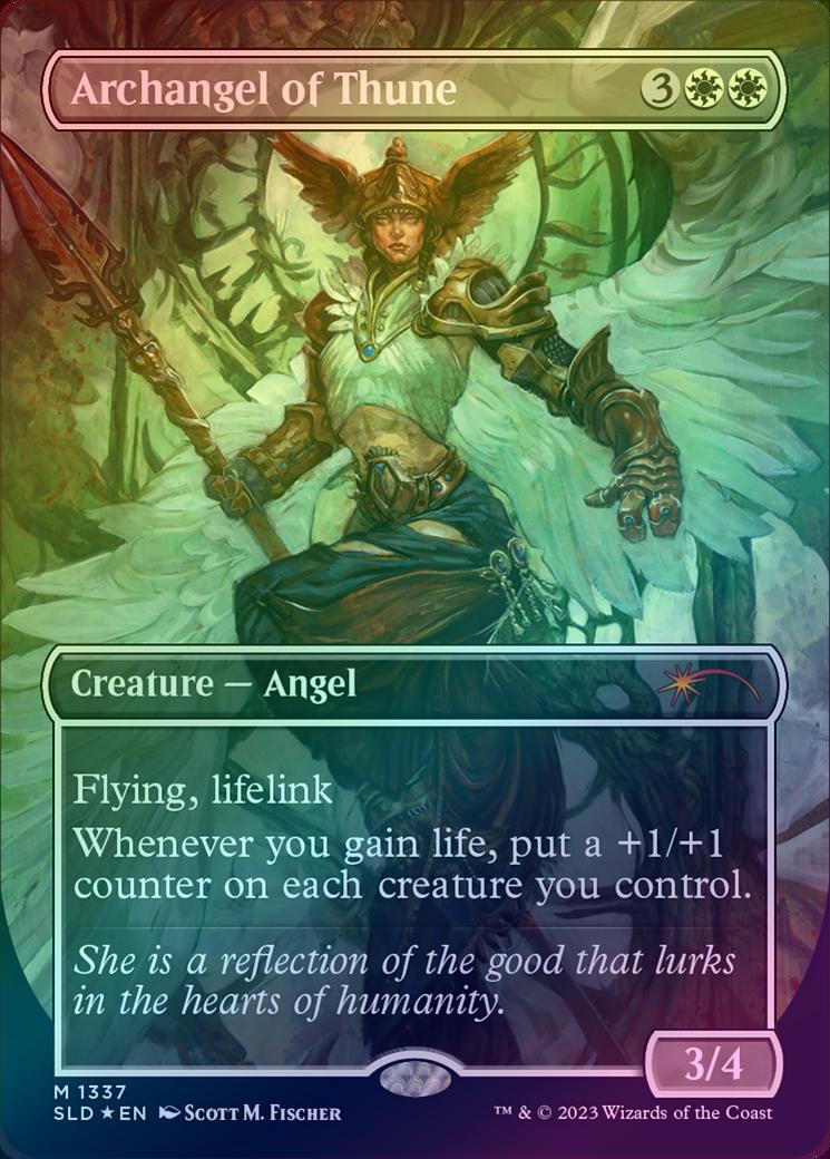 401 Games Canada - Archangel of Thune - Angels Secret Lair Commander Deck (Foil) (SLD) 401 Games Canada - Archangel of Thune - Angels Secret Lair Commander Deck (Foil) (SLD)