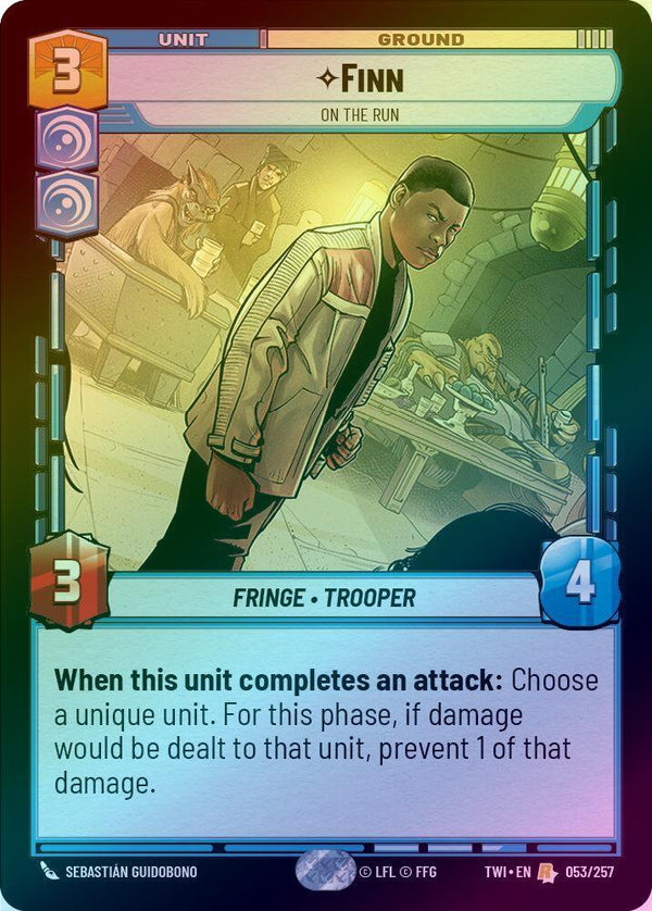 Finn - On the Run - 053/257 - Rare (Foil)