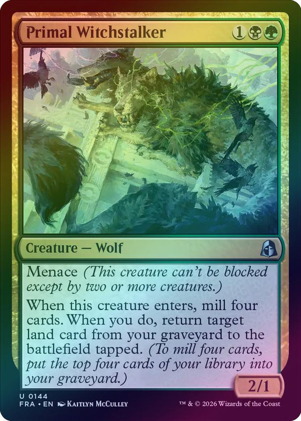 Primal Witchstalker (Foil) (FRA)