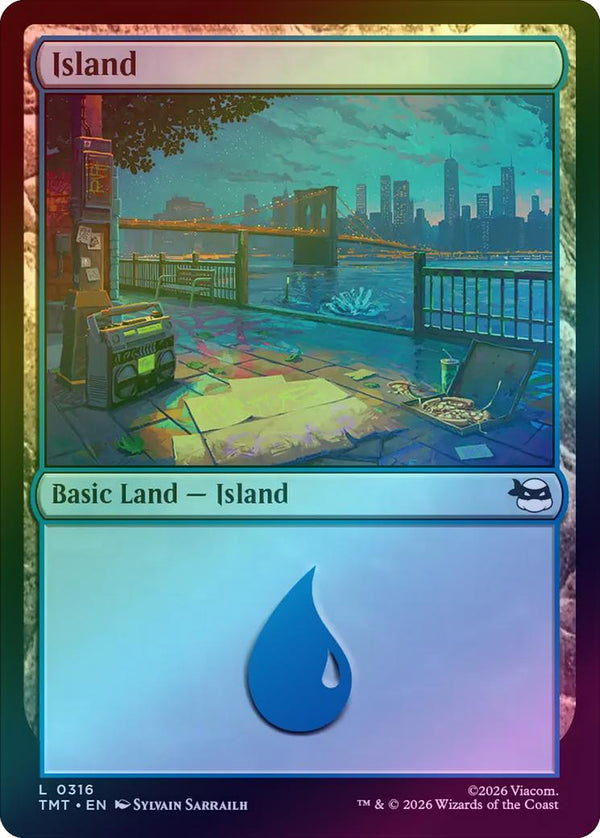 Island (316) (Foil) (TMT)