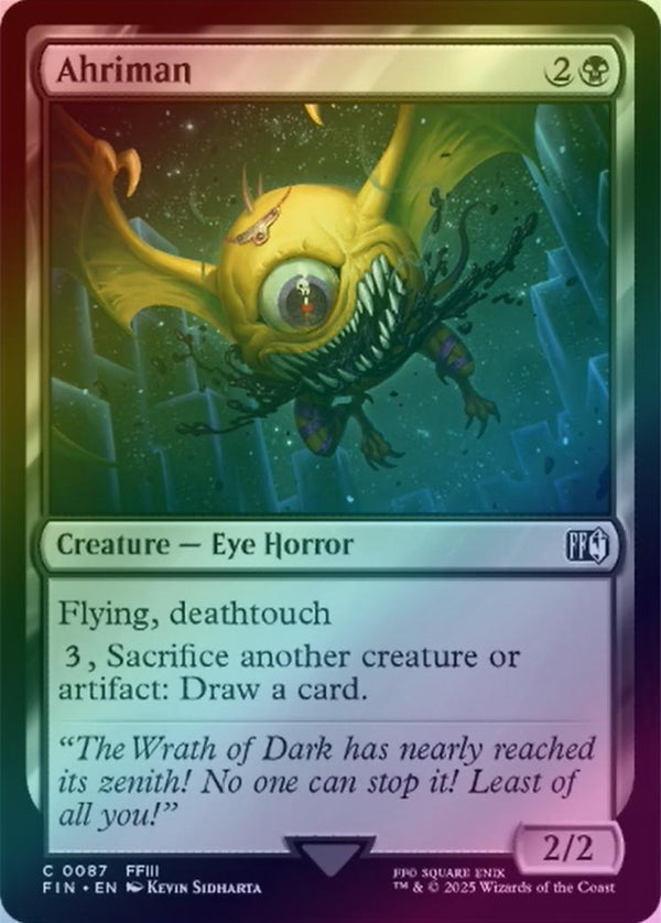 Ahriman (Foil) (FIN)