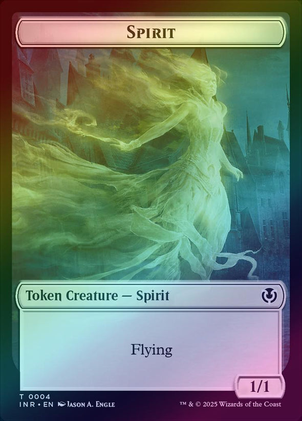 Spirit // Human Token (Foil) (TINR)
