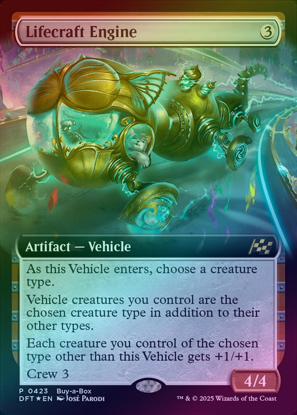 Lifecraft Engine - Extended Art - Buy-A-Box Promo (Foil) (DFT)