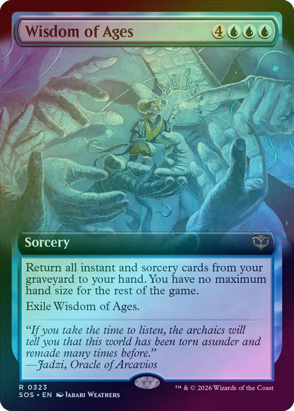 Wisdom of Ages - Extended Art (Foil) (SOS)