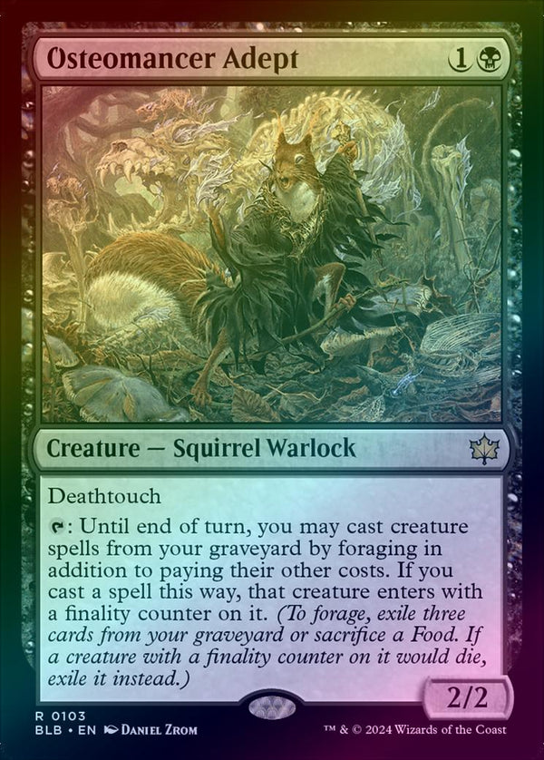 Osteomancer Adept (Foil) (BLB)