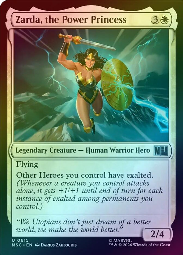 Zarda, the Power Princess (Foil) (MSC)