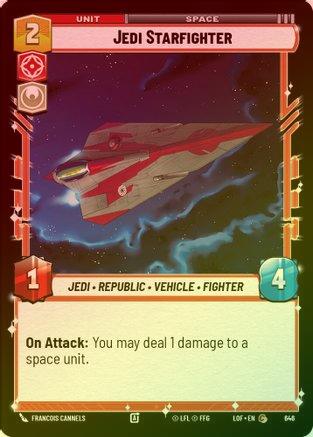 Jedi Starfighter - 646 - Common (Foil)