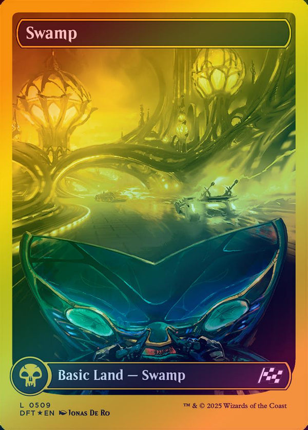 Swamp (509) - Full Art (First-Place Foil) (DFT)