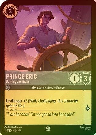 Prince Eric (Dashing and Brave) (Fabled Reprint) - 194/204 - Common (Foil)