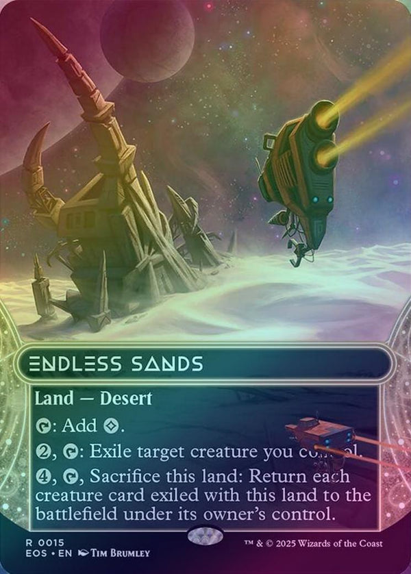 Endless Sands - Borderless (Foil) (EOS)