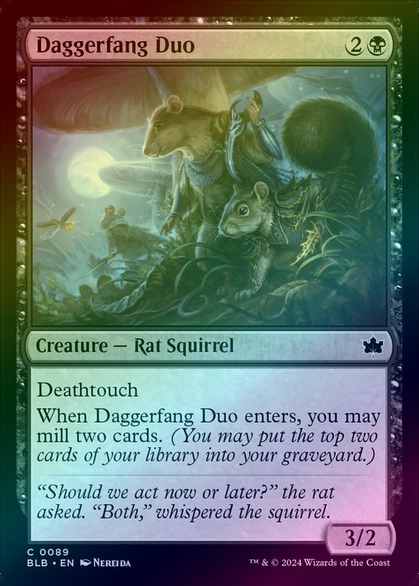 Daggerfang Duo (Foil) (BLB)