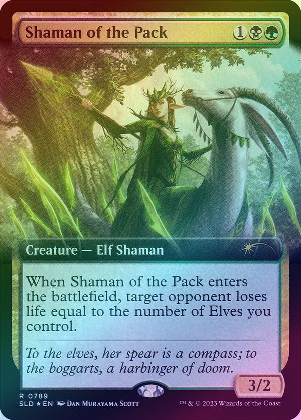 Shaman of the Pack - Elusive Elves (Foil) (SLD)