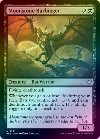 Moonstone Harbinger (Foil) (BLB)