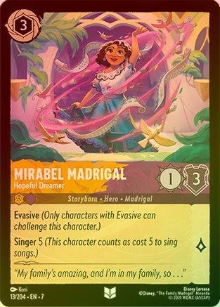 Mirabel Madrigal (Hopeful Dreamer) - 13/204 - Uncommon (Foil)