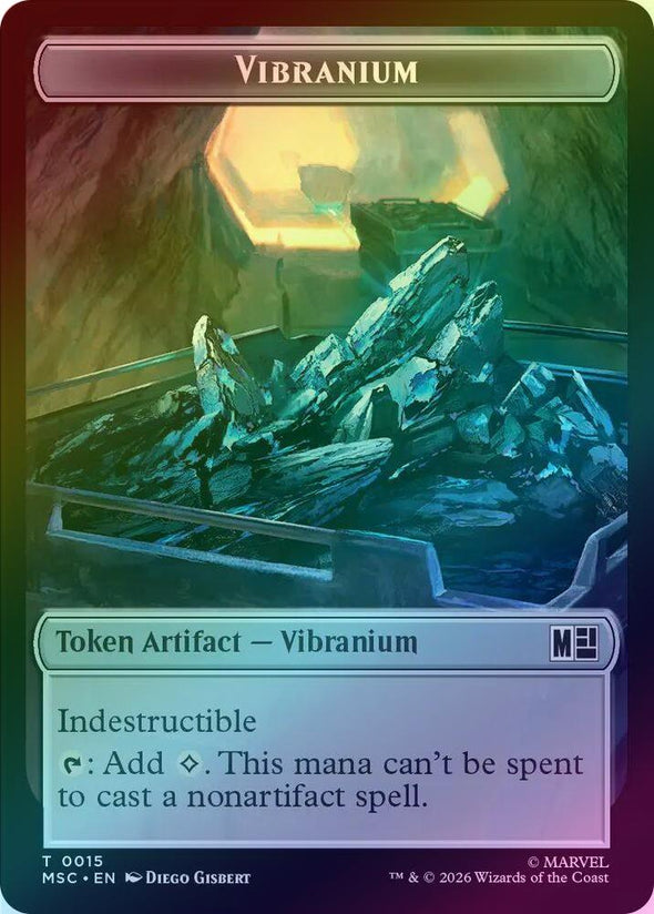 Ox // Vibranium Token (Foil) (TMSC)