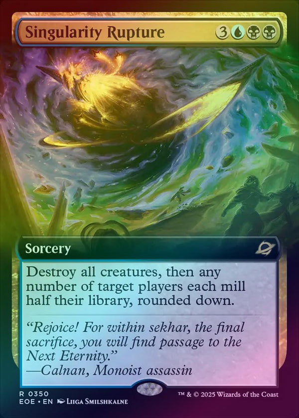 Singularity Rupture - Extended Art (Foil) (EOE)