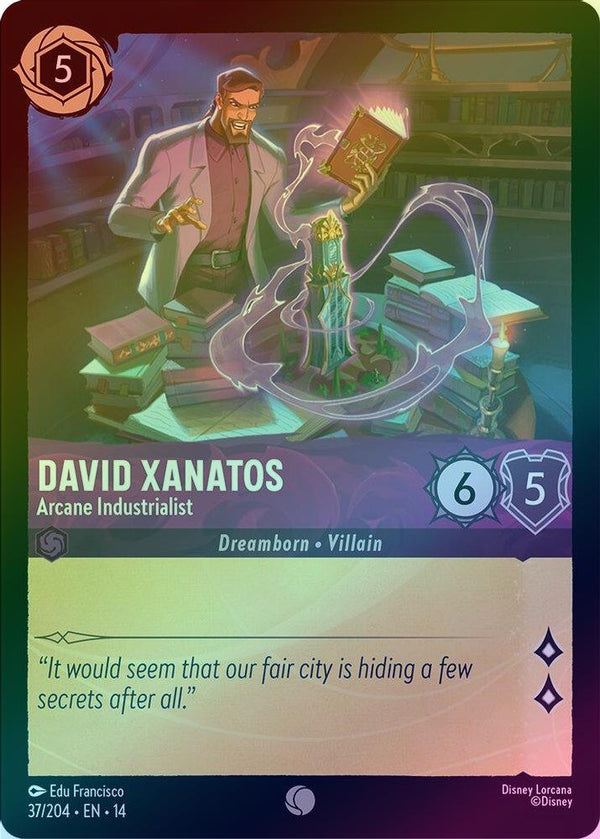 David Xanatos (Arcane Industrialist) - 37/204 - Common (Foil)