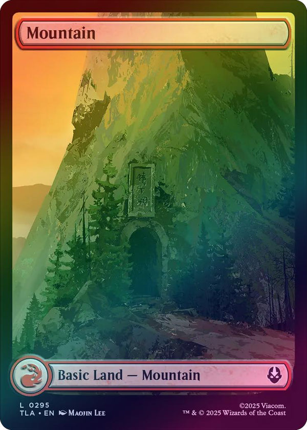 Mountain - Avatar's Journey Full Art (295) (Foil) (TLA)