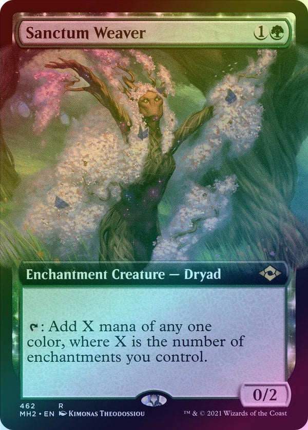 Sanctum Weaver - Extended Art (Foil) (MH2)