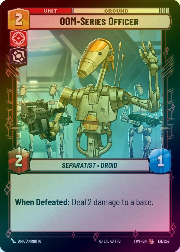 OOM-Series Officer - 131/257 - Common (Foil)