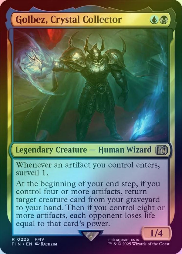 Golbez, Crystal Collector (Foil) (FIN)