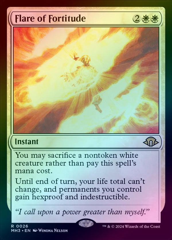 Flare of Fortitude (Foil) (MH3)