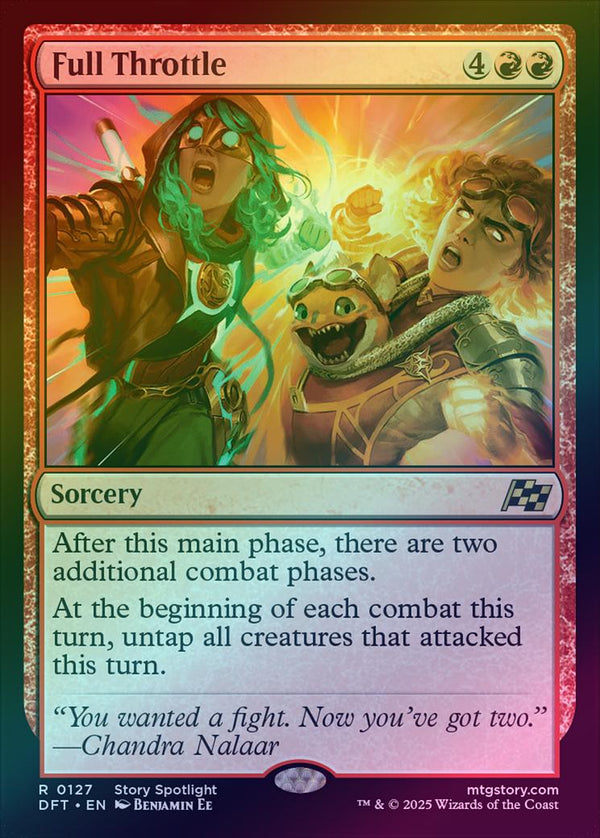 Full Throttle (Foil) (DFT)