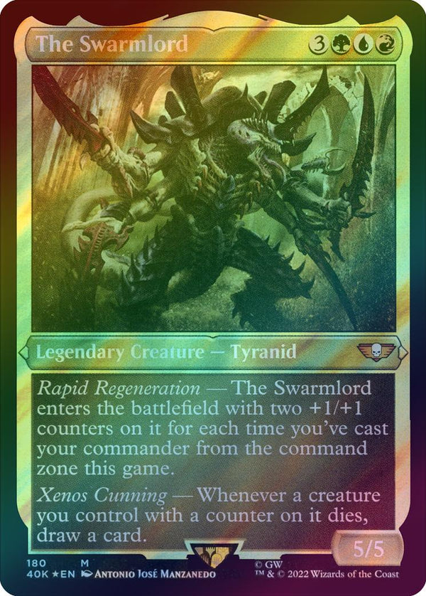 The Swarmlord -  Display Commander (Surge Foil) (40K)