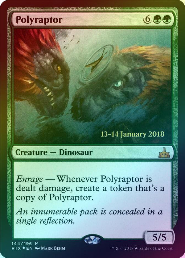 Polyraptor - Prerelease Promo (Foil) (PRIX)