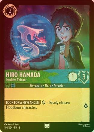 Hiro Hamada (Intuitive Thinker) - 106/204 - Uncommon (Foil)