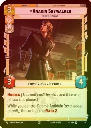 Anakin Skywalker - Secret Husband (Foil) - 711 - Special (Foil)