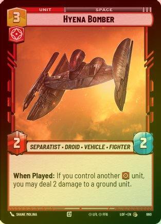 Hyena Bomber - 660 - Common (Foil)