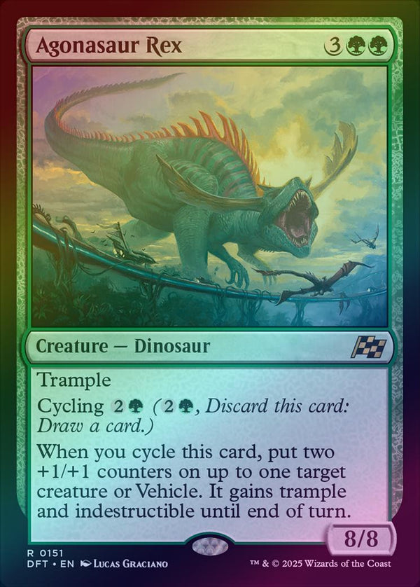 Agonasaur Rex (Foil) (DFT)