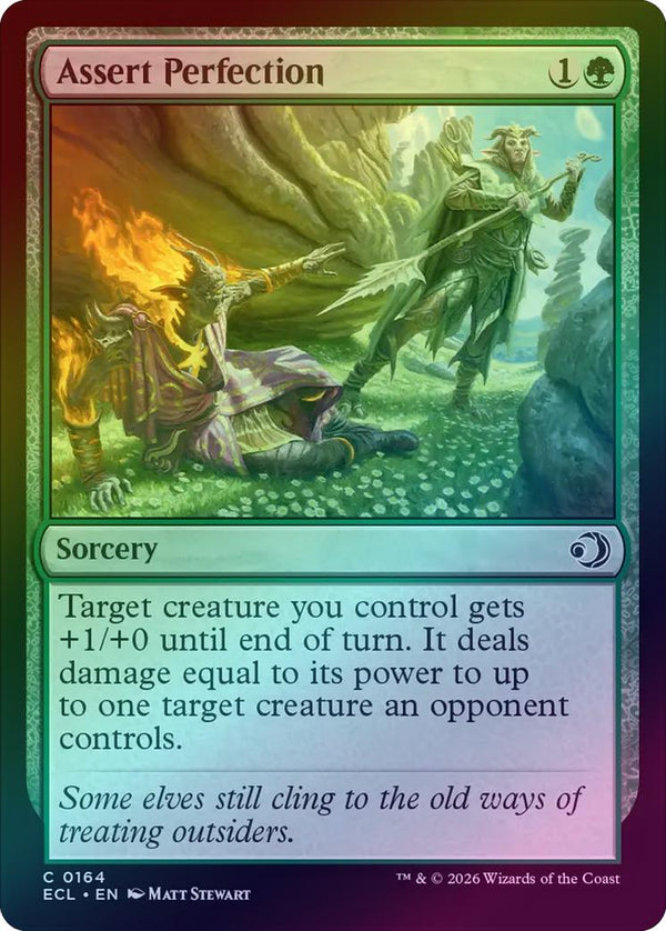 Assert Perfection (Foil) (ECL)