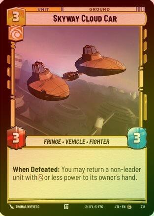 Skyway Cloud Car - 718 - Common (Foil)