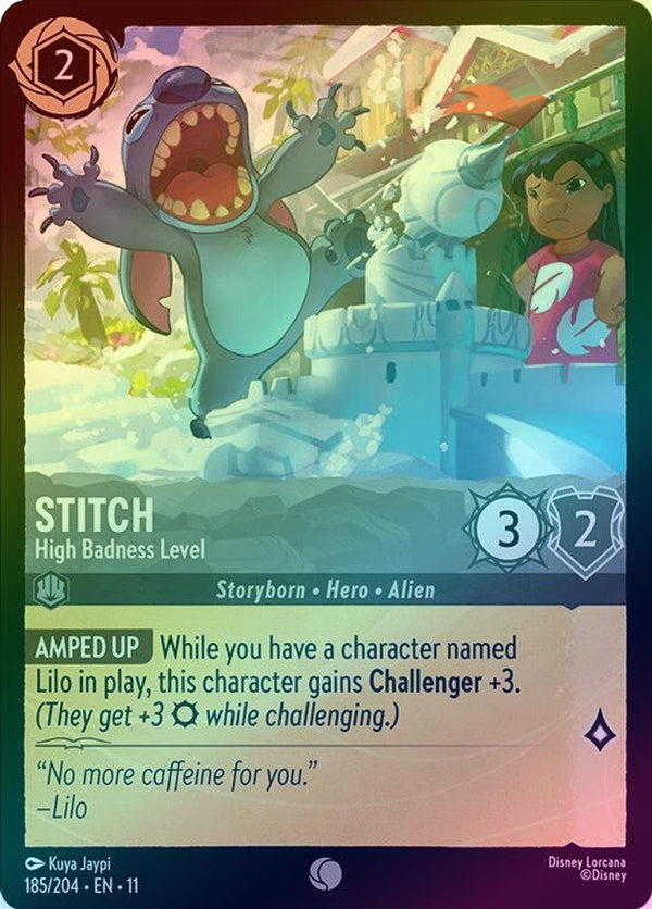 Stitch (High Badness Level) - 185/204 - Common (Foil)