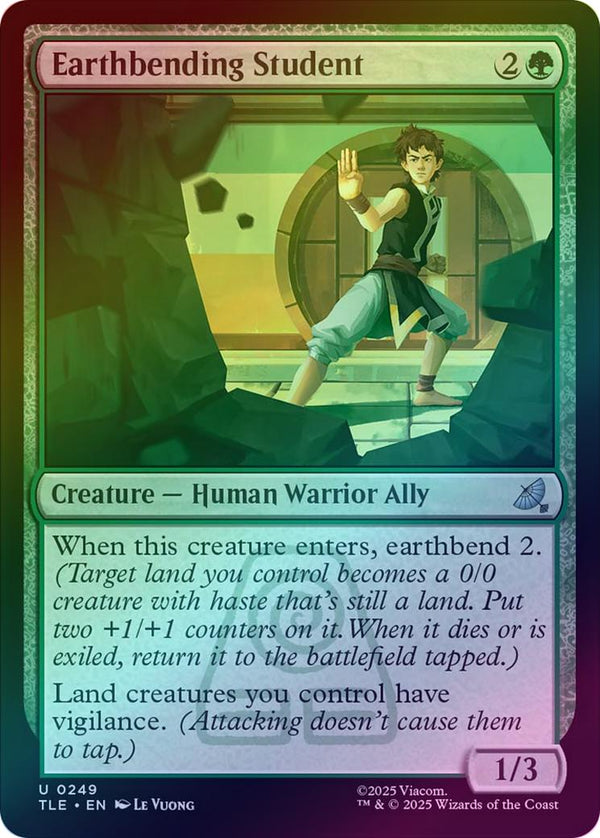 Earthbending Student (Foil) (TLE)
