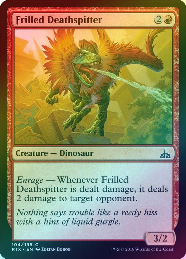 Frilled Deathspitter (Foil) (RIX)
