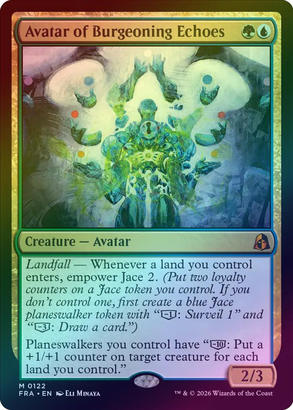 Avatar of Burgeoning Echoes (Foil) (FRA) (Pre-Order)