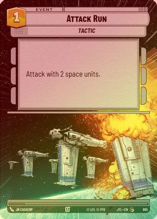 Attack Run (Hyperspace) - 995 - Common (Foil)