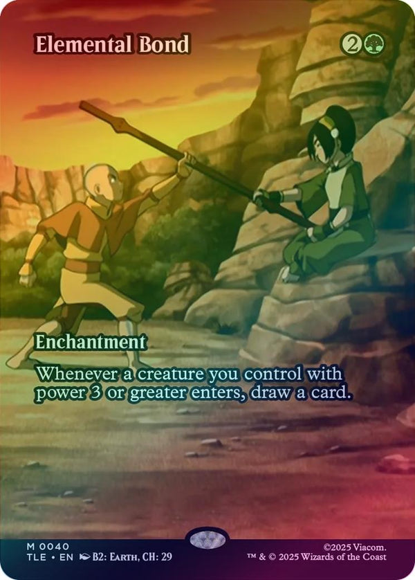 Elemental Bond - Borderless Source Material (Foil) (TLE)