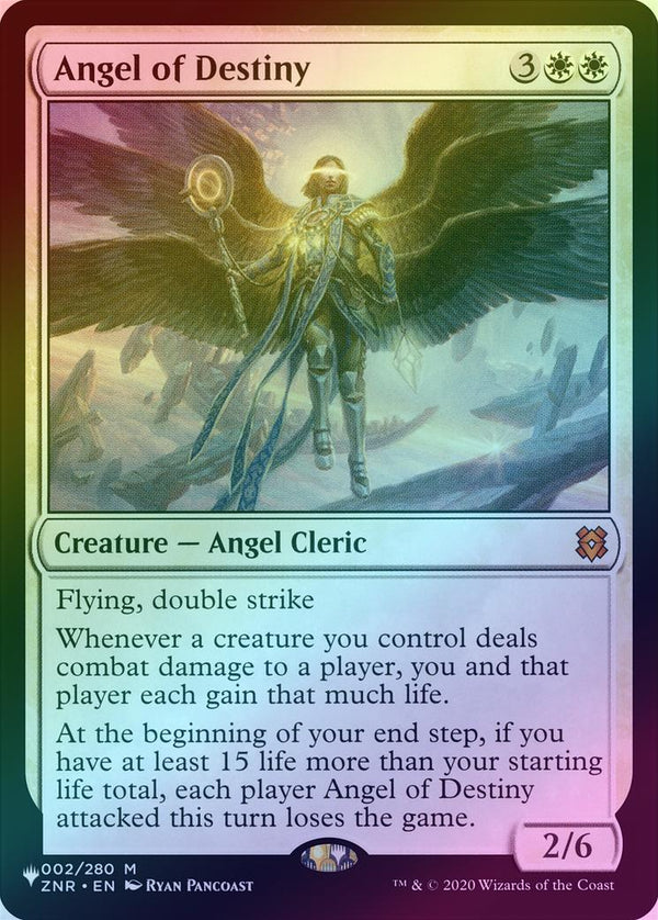 Angel of Destiny - ZNR Reprint (Foil) (PLST)